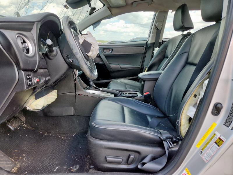 5YFBURHE3KP861795 - 2019 TOYOTA COROLLA L SILVER photo 7