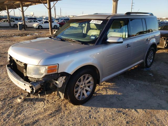 2FMHK6CC9BBD27645 - 2011 FORD FLEX SEL SILVER photo 1