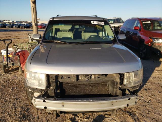 2FMHK6CC9BBD27645 - 2011 FORD FLEX SEL SILVER photo 5