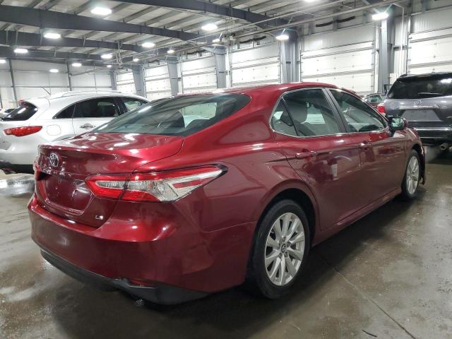 4T1B11HK8JU527758 - 2018 TOYOTA CAMRY L RED photo 3