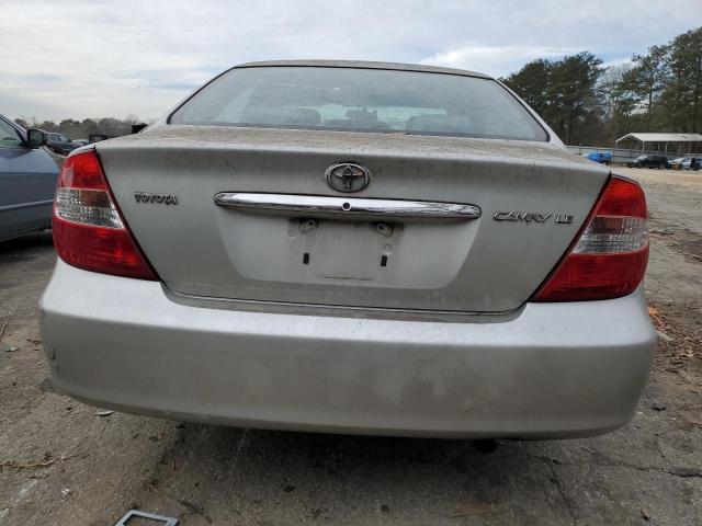 4T1BE32K82U594533 - 2002 TOYOTA CAMRY LE SILVER photo 6