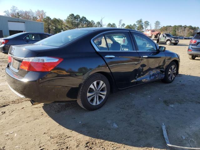 1HGCR2F38FA161121 - 2015 HONDA ACCORD LX BLACK photo 3