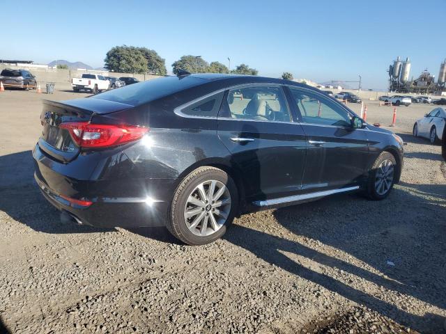 5NPE34AF8GH280464 - 2016 HYUNDAI SONATA SPORT შავი ფოტო 3