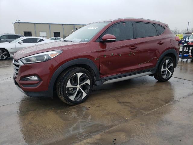 KM8J33AL2JU800021 - 2018 HYUNDAI TUCSON SPORT RED photo 1