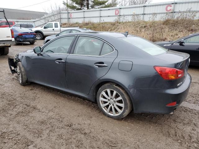 JTHCK262182024091 - 2008 LEXUS IS 250 GRAY photo 2