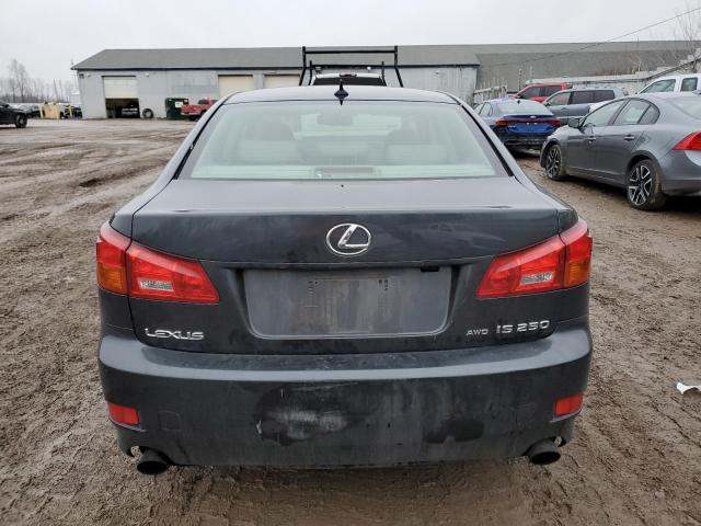 JTHCK262182024091 - 2008 LEXUS IS 250 GRAY photo 6