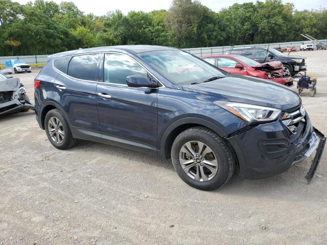 5XYZTDLB8GG331500 - 2016 HYUNDAI SANTA FE S BLUE photo 4