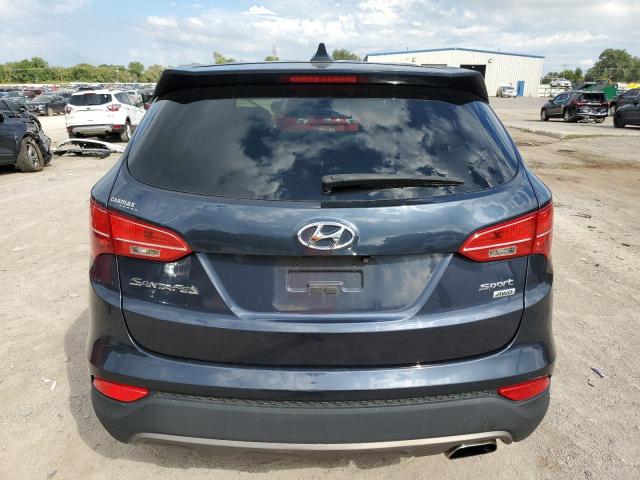 5XYZTDLB8GG331500 - 2016 HYUNDAI SANTA FE S BLUE photo 6