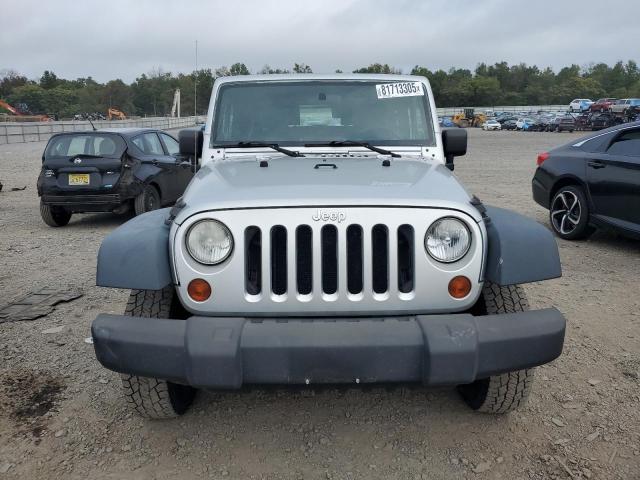 1J4FA24119L771367 - 2009 JEEP WRANGLER X SILVER photo 5