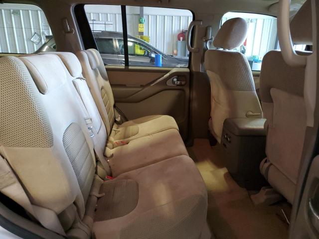 5N1AR18WX6C643757 - 2006 NISSAN PATHFINDER LE თეთრი ფოტო 11