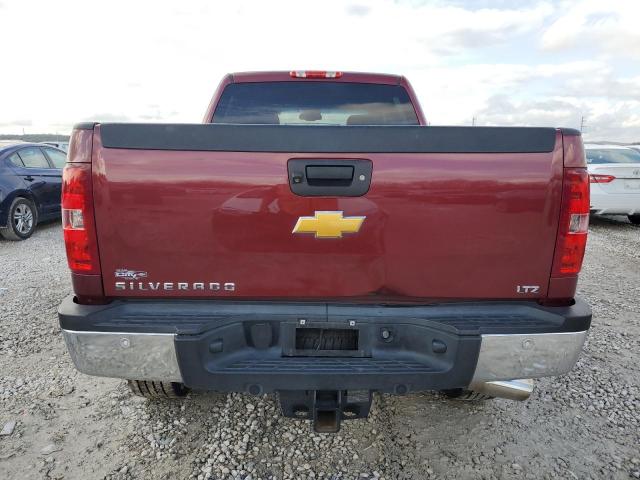 1GC1KYE85DF220278 - 2013 CHEVROLET SILVERADO K2500 HEAVY DUTY LTZ BURGUNDY photo 6