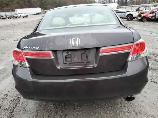 1HGCP2F77BA156690 - 2011 HONDA ACCORD EX GRAY photo 6