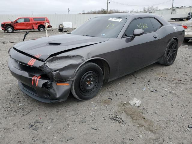 2C3CDZAG4GH221189 - 2016 DODGE CHALLENGER SXT GRAY photo 1