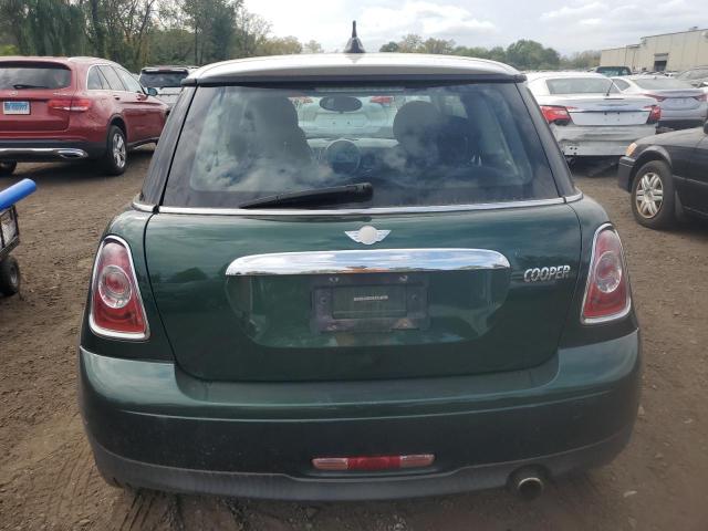 WMWSU3C54CT185868 - 2012 MINI COOPER GREEN photo 6