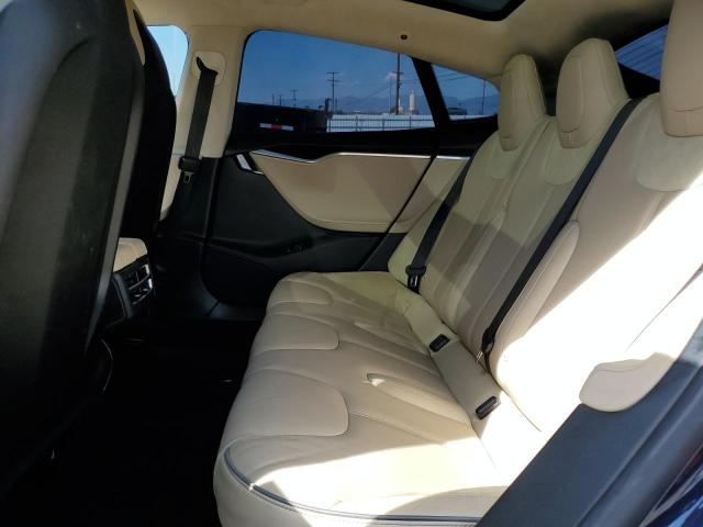5YJSA1H16EFP66235 - 2014 TESLA MODEL S Синій фото 10