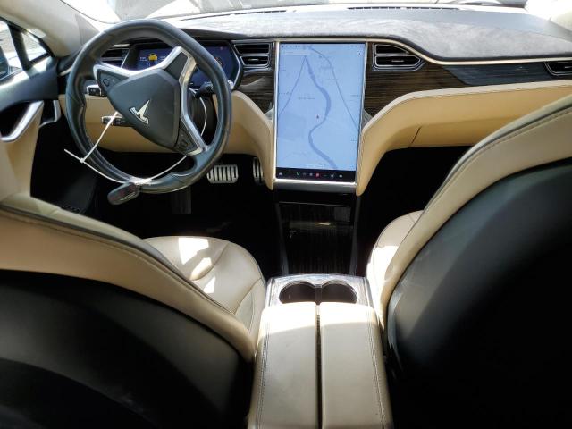 5YJSA1H16EFP66235 - 2014 TESLA MODEL S Синій фото 8