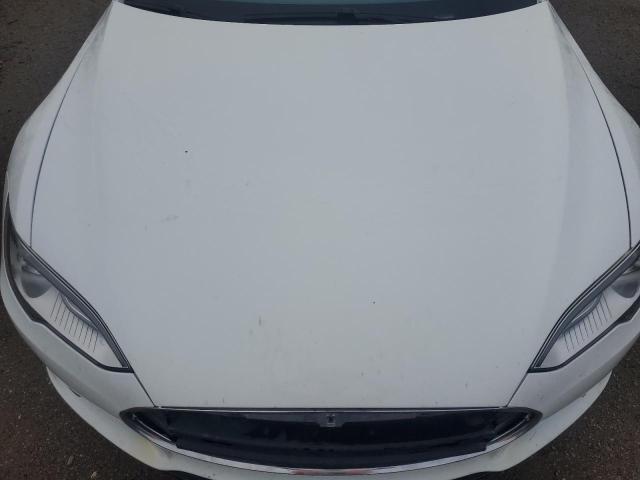 5YJSA1AC0DFP10799 - 2013 TESLA MODEL S Ақ фото 11