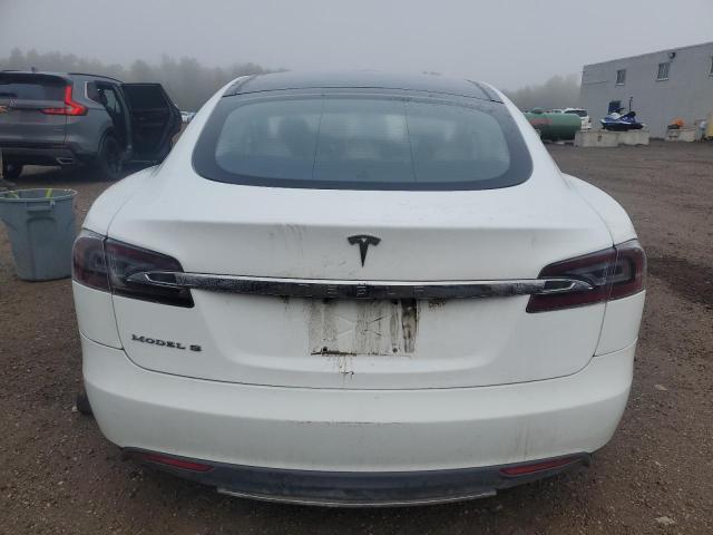 5YJSA1AC0DFP10799 - 2013 TESLA MODEL S Ақ фото 6