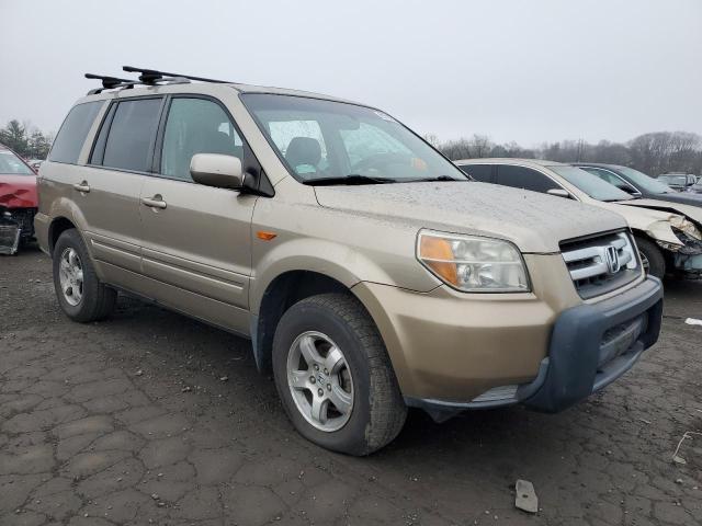 2HKYF18506H537857 - 2006 HONDA PILOT EX TAN photo 4