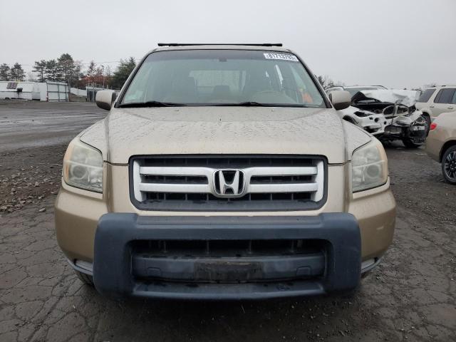 2HKYF18506H537857 - 2006 HONDA PILOT EX TAN photo 5