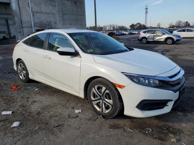 19XFC2F59GE007739 - 2016 HONDA CIVIC LX WHITE photo 4