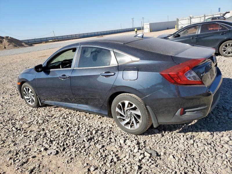 19XFC2F7XHE011611 - 2017 HONDA CIVIC EX BLUE photo 2