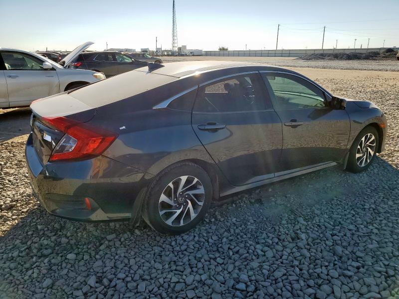 19XFC2F7XHE011611 - 2017 HONDA CIVIC EX BLUE photo 3