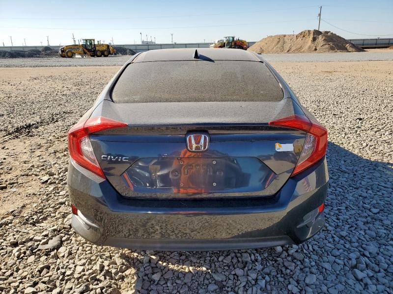 19XFC2F7XHE011611 - 2017 HONDA CIVIC EX BLUE photo 6