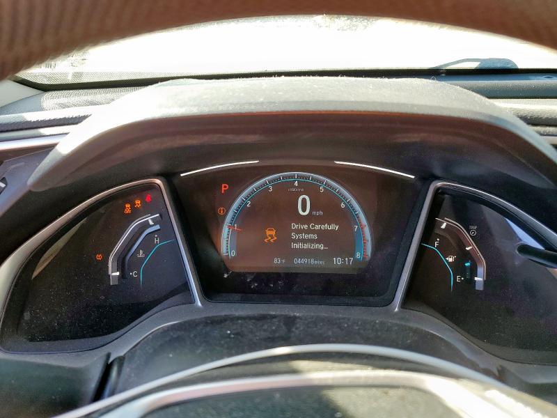 19XFC2F7XHE011611 - 2017 HONDA CIVIC EX BLUE photo 9