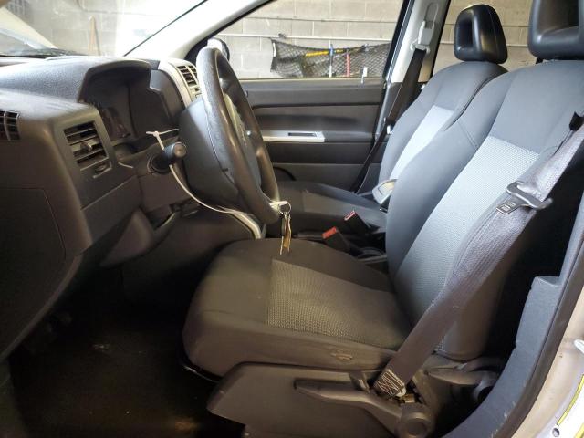 1J8FF47W48D676703 - 2008 JEEP COMPASS SPORT SILVER photo 7