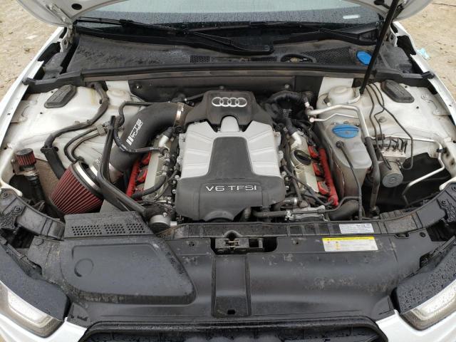 WAUCGAFR4EA036504 - 2014 AUDI S5 PREMIUM PLUS თეთრი ფოტო 11