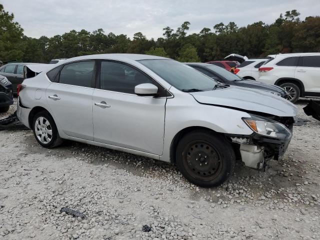 3N1AB7AP6HY391162 - 2017 NISSAN SENTRA S SILVER photo 4