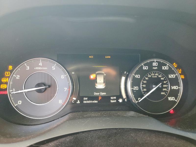 5J8TC1H32KL006281 - 2019 ACURA RDX BLACK photo 9