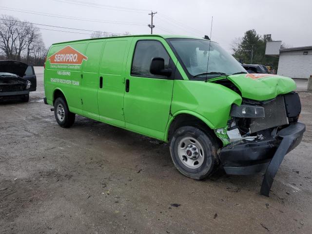 1GTZ7HFP8N1285649 - 2022 GMC SAVANA G3500 GREEN photo 4