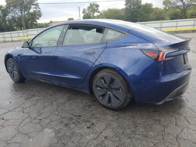 5YJ3E1EA9SF011217 - 2025 TESLA MODEL 3 ლურჯი ფოტო 2