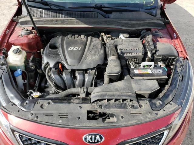 5XXGM4A77EG334912 - 2014 KIA OPTIMA LX RED photo 11