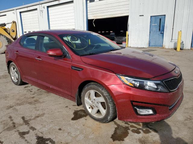 5XXGM4A77EG334912 - 2014 KIA OPTIMA LX RED photo 4