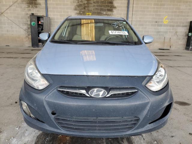 KMHCU4AE3CU138949 - 2012 HYUNDAI ACCENT GLS SILVER photo 5