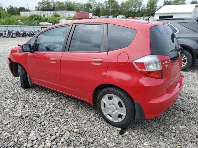JHMGE8H38DC034672 - 2013 HONDA FIT RED photo 2