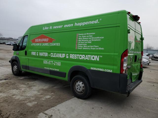 3C6URVJG3GE109450 - 2016 RAM PROMASTER 3500 HIGH მწვანე ფოტო 2