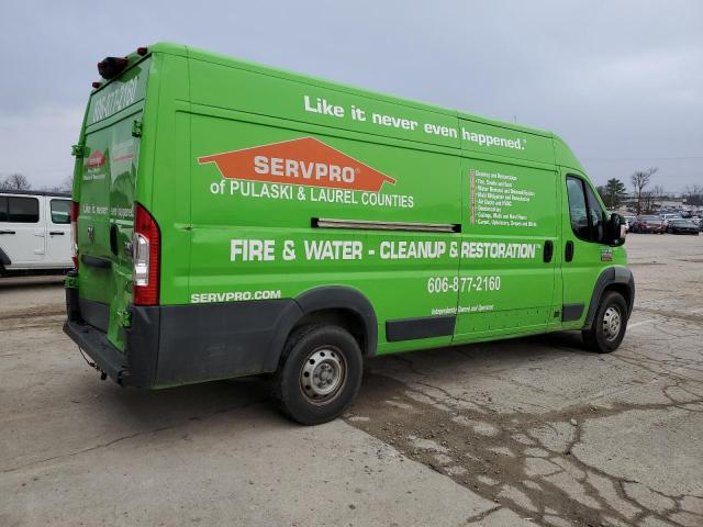 3C6URVJG3GE109450 - 2016 RAM PROMASTER 3500 HIGH მწვანე ფოტო 3