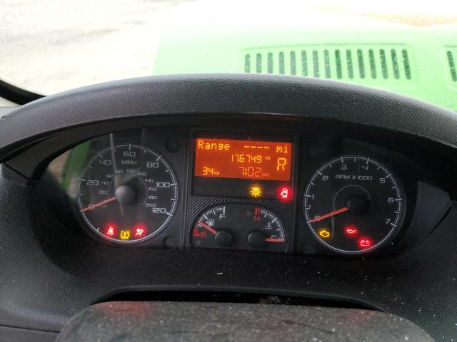 3C6URVJG3GE109450 - 2016 RAM PROMASTER 3500 HIGH მწვანე ფოტო 9