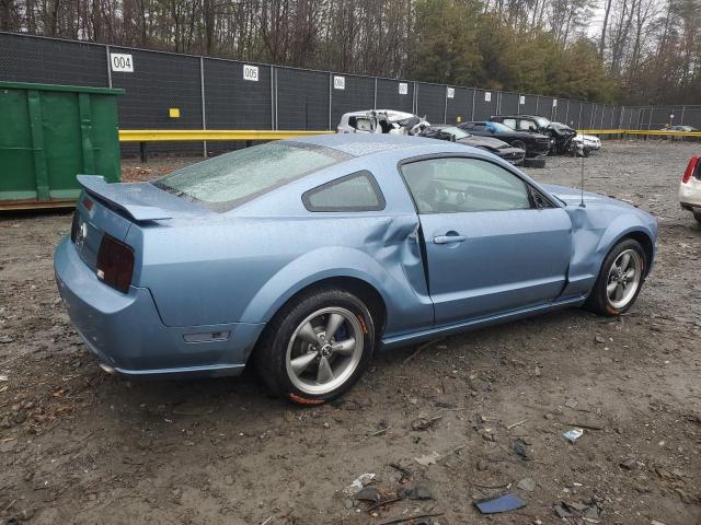 1ZVHT80N455227106 - 2005 FORD MUSTANG BLUE photo 3