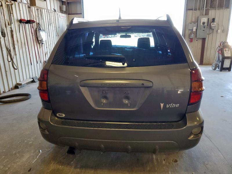 5Y2SL63895Z448213 - 2005 PONTIAC VIBE GRAY photo 6