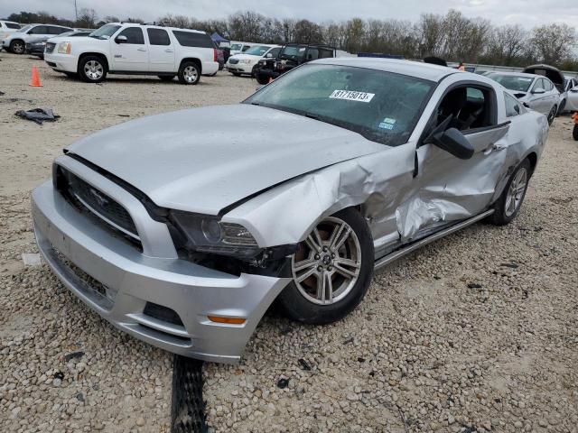 1ZVBP8AM4E5237909 - 2014 FORD MUSTANG SILVER photo 1