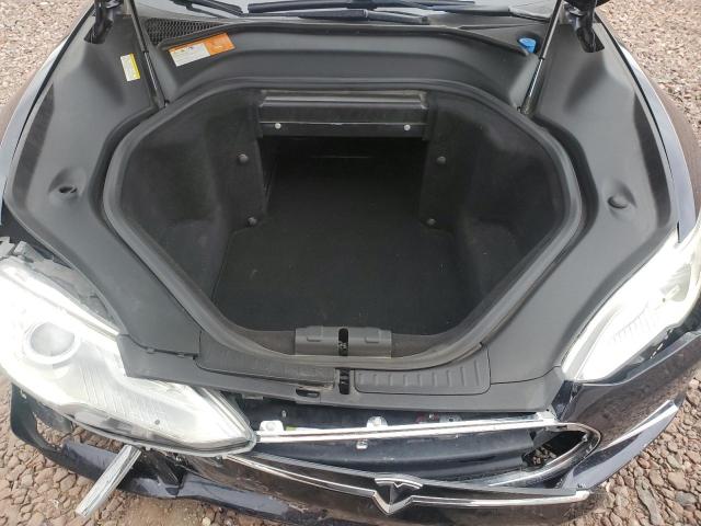 5YJSA1DN9DFP27565 - 2013 TESLA MODEL S BLUE photo 11