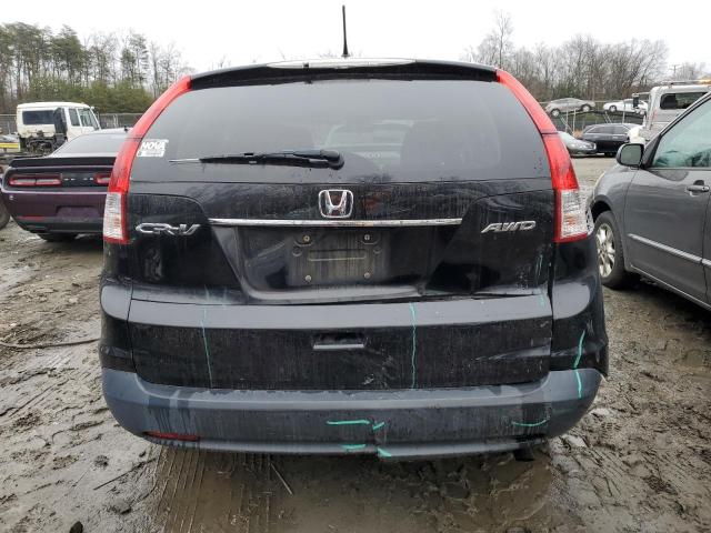 2HKRM4H59CH614944 - 2012 HONDA CR-V EX BLACK photo 6