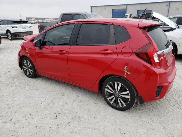 JHMGK5H77GX046433 - 2016 HONDA FIT EX RED photo 2