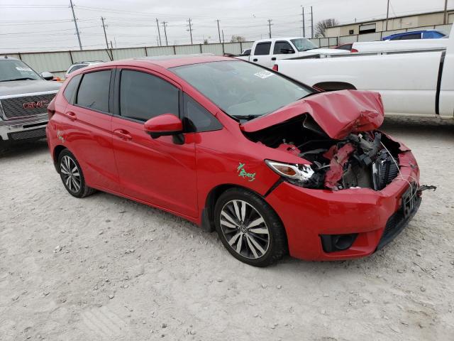 JHMGK5H77GX046433 - 2016 HONDA FIT EX RED photo 4