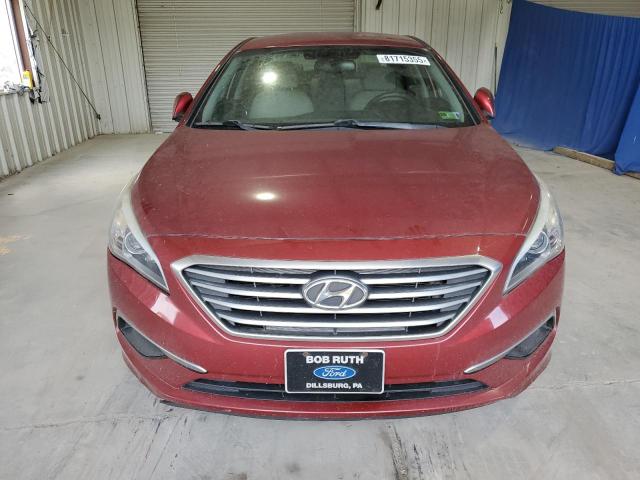 5NPE24AF0GH377144 - 2016 HYUNDAI SONATA SE RED photo 5